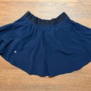 lululemon Navy tennis mini skirt